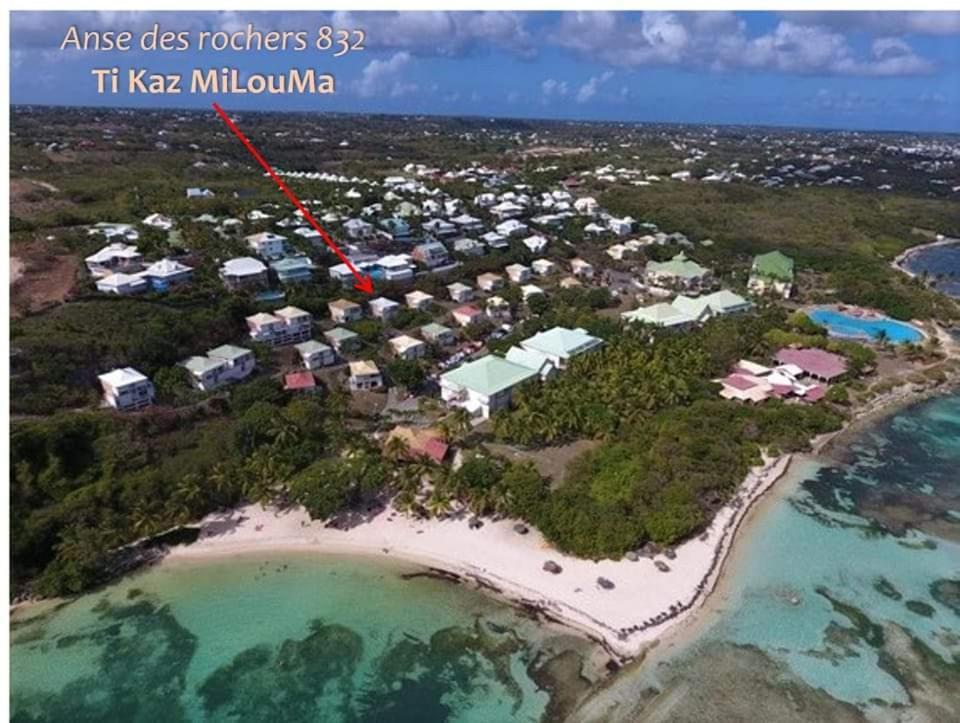 Anse Des Rochers - Ti Kaz Milouma Saint-Francois  Eksteriør bilde